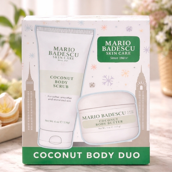 Mario Badescu Other - Mario Badescu Coconut Body Duo – Scrub & Body Butter Set 🥥✨